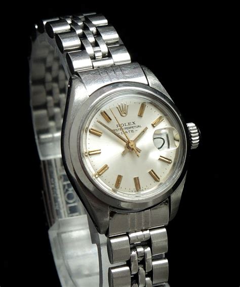 vintage ladies rolex oyster perpetual date